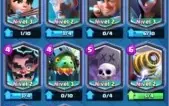 Clash Royale 4.9k trofeus - Nv12 - Deck golem 5 carta full
