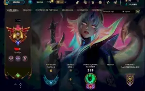 Conta Platina Com 427 Skins - 45 Lendárias / Preço Baixo