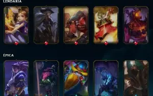Conta League of Legends Full Acesso - 122 Champs e 70 Skins