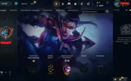 Conta League of Legends Full Acesso - 122 Champs e 70 Skins