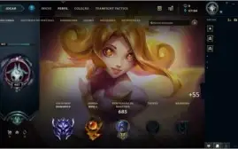 Conta League of Legends, Level 407, 951 skins, Diamante 2