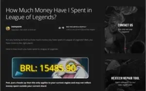 Conta League of Legends, Level 407, 951 skins, Diamante 2