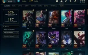 Conta Platina 2 com 2700RP, 178 skins e 100 champs