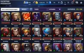 Conta de Marvel FutureFight nível 127 vip 7