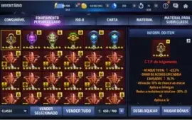 Conta de Marvel FutureFight nível 127 vip 7