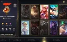 Conta Wild Rift com 151 Skins, 45 no lol, E valorant