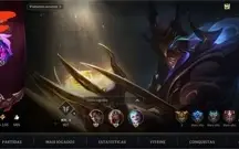 Conta Wild Rift com 151 Skins, 45 no lol, E valorant