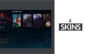 LEAGUE OF LEGENDS CONTA | PLATINA 3 • 27 CAMPEÕES • 4 SKINS