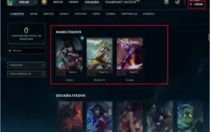 CONTA UNRANK | NVL 30 |3 CAMPEÕES | ESPÓLIOS |130 RP +40K BE