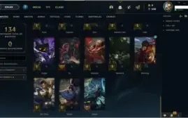 CONTA LEAGUE OF LEGENDS