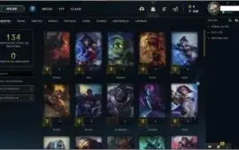 CONTA LEAGUE OF LEGENDS