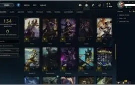 CONTA LEAGUE OF LEGENDS