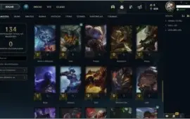 CONTA LEAGUE OF LEGENDS