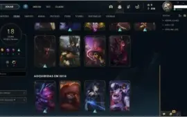 CONTA LEAGUE OF LEGENDS