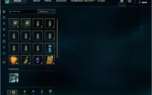 PACOTE COM 3 CONTAS LEAGUE OF LEGENDS - MENOR PREÇO
