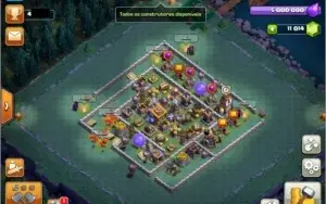 CLASH OF CLANS CV13 FULL + 11000 GEMAS