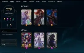 Conta de lol plat 4