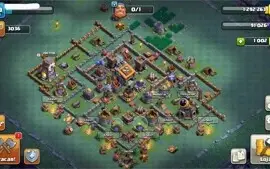 CONTA CV 11 MURO FULL CLASH OF CLANS + Decorações RARAS