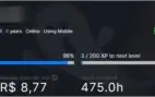 CONTA STEAM - 50 JOGOS - LVL 12 - 6 ANOS