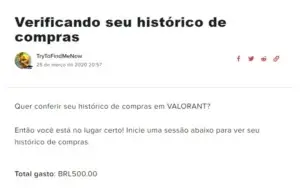 Conta valorant THE BEST