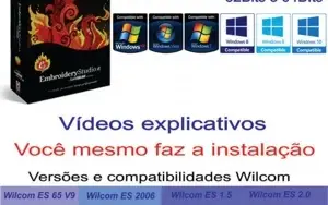 Wilcom Embroidery Studio E2 + CorelDRAW x6 Em Portugues
