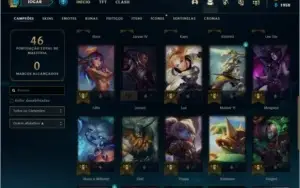 CONTA LEAGUE OF LEGENDS SMURF