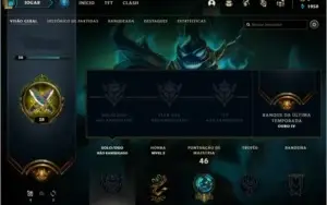CONTA LEAGUE OF LEGENDS SMURF
