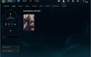 CONTA LEAGUE OF LEGENDS SMURF