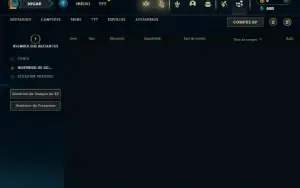 Unranked com 30 Champs e 9 Skins