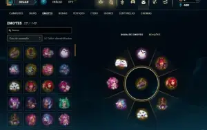 Unranked com 30 Champs e 9 Skins
