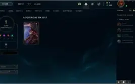 Conta lol lvl 19 / com 17 champs