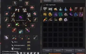 BRUXA 60 xp35%/BARRACA P2W/5xPET T3/TRAJE FULL/TRENT/1b/PESO
