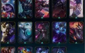 Conta Gold I Season 8, Platina II anteriores