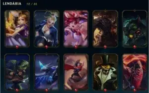 Conta Gold I Season 8, Platina II anteriores