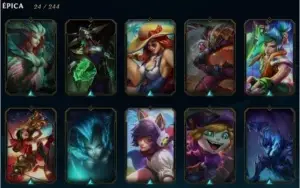 Conta Gold I Season 8, Platina II anteriores