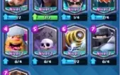 Clash royale arena 12, 14 lendárias  (9 nível 2) level 11