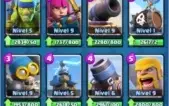 Clash royale arena 12, 14 lendárias  (9 nível 2) level 11