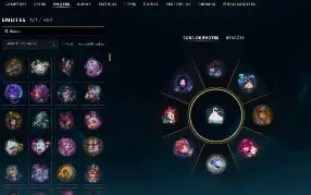 Conta League Of Legends + Valorant (1067 Skins)