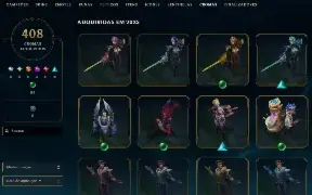 Conta League Of Legends + Valorant (1067 Skins)