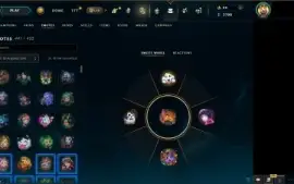 Conta LoL 1550 skins, incluindo pax TF e kayle juíza
