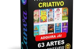 Pack Canva Convite Criativo Vol 2 - 63 Artes Editáveis