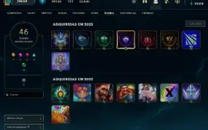 Conta Mestre | 52% Winrate - Lol (League Of Legends) Elomoon