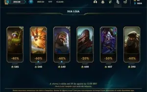 Conta prata 2 com TODOS os champs e  433 Skins + 2 Prestigio
