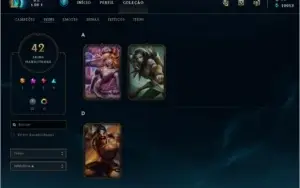 CONTA LOL - QUASE TODOS OS CAMPEÕES - VÁRIAS SKINS