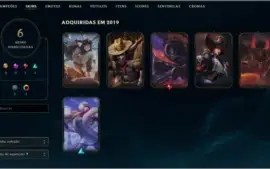 Conta Unranked lvl45