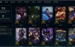 Conta Unranked lvl45