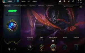 Conta Unranked lvl45