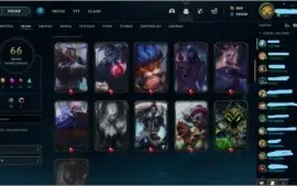 VENDE-SE 2 CONTAS NO LOL, SENDO CONTA MAIN JHIN