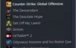 CONTA STEAM OLD 12 ANOS