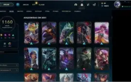 CONTA LOL BR COLECIONADOR - 1154 SKINS, AVALIADA EM 23 MIL